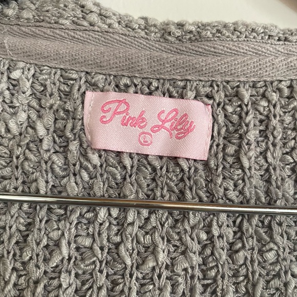 Grey women’s sweater - Picture 3 of 4